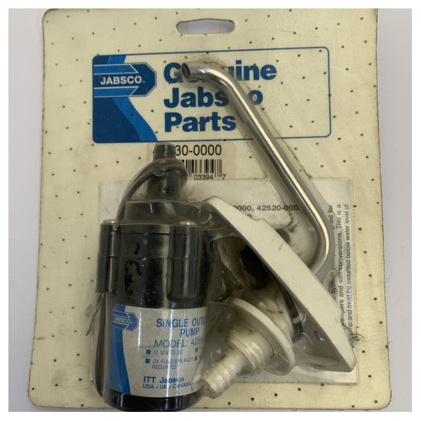 Sistema de Bomba de Água Doce Jabsco Par Baby com Tab 42530-0000