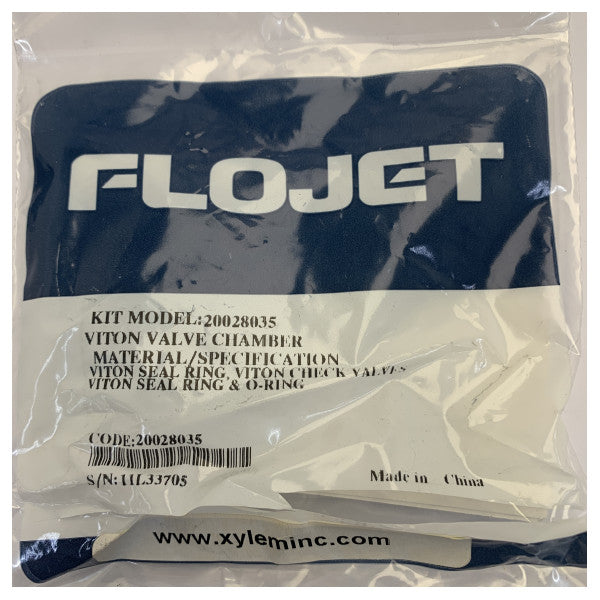 Kit de chambre de vanne Flojet 20028-035 Viton - Ensemble de membrane de pompe