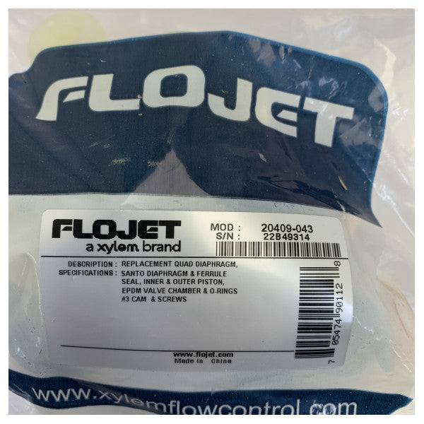 Flojet Marine -pumpun korjaussarja - 20409-043 - huoltosarja