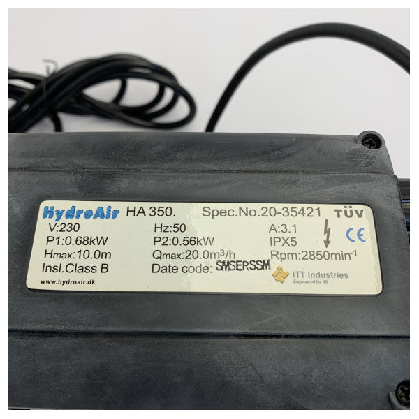 Pompe pneumatique HydroAir 0,56 kW - HA350