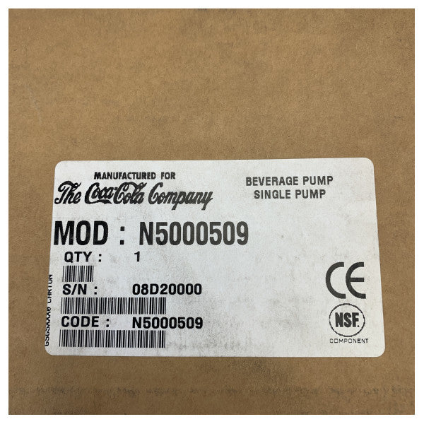 Flojet drikkepumpe - gassdrevet - N5000509