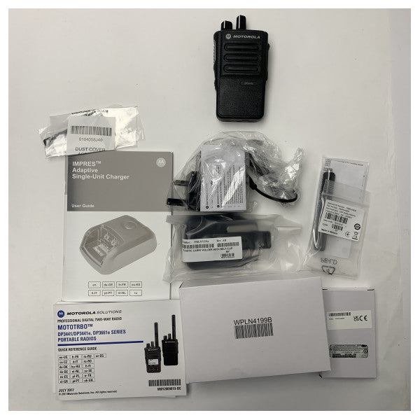 Motorola DP3441E UHF NKP GNSS BT Wifi walkie-talkie