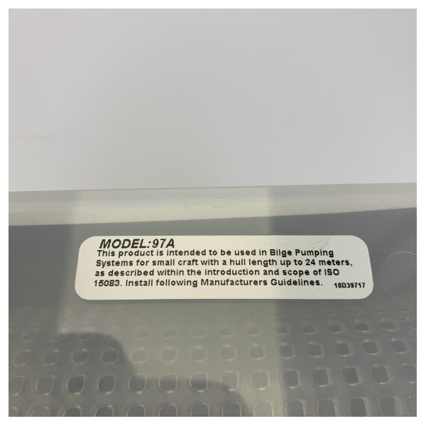 Система душового трюмного насоса Rule 97A 500 GPH 12V