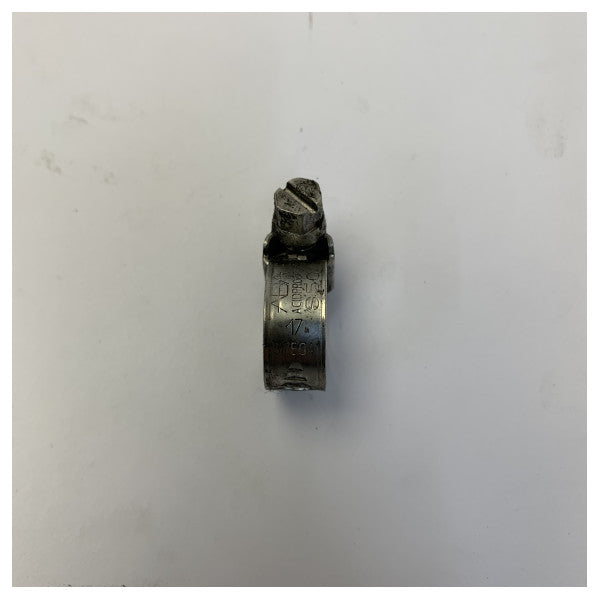 Abraçadeira de Mangueira de Aço Inoxidável Norma ABA 316 11-17mm