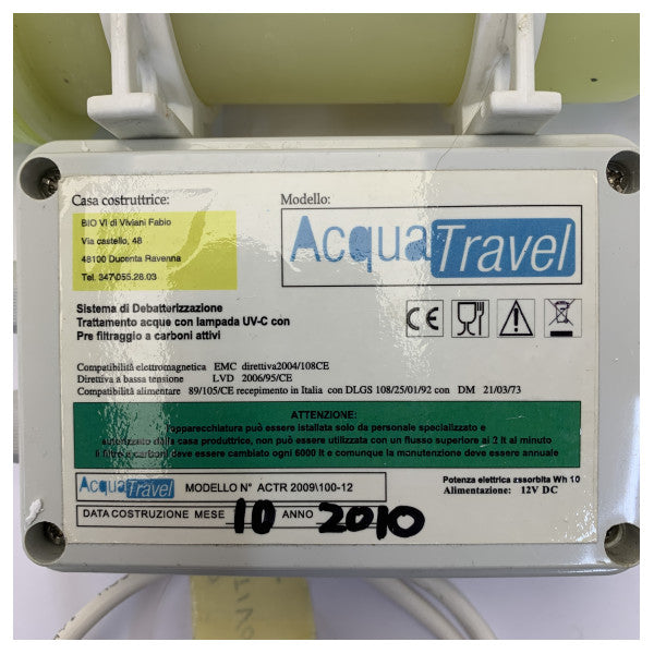 AcquaTravel ACTR 2009100-56 UV система за пречистване на вода за яхти и морски приложения