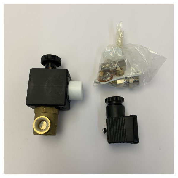 Marco 12V Marine-Magnetventil-Set 1/4inch 8mm R.I.NA. zertifiziert - 11111-X51-140