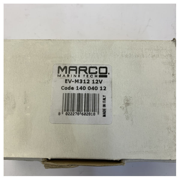 Marco 12V magnetventil 1/2 tomme 12 mm R.I.NA.-sertifisert - 140