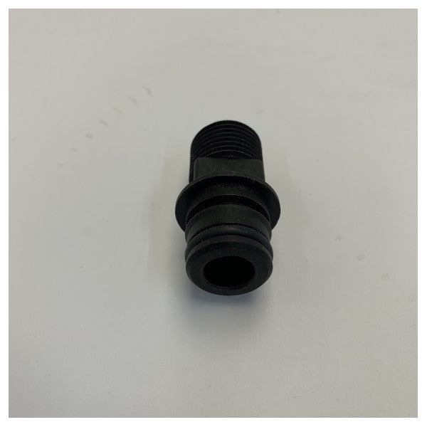 Flojet 20436001 Straight Hose Barb Fitting Konnettur Maskili b’Ħajt ta’ 1/2 Inch