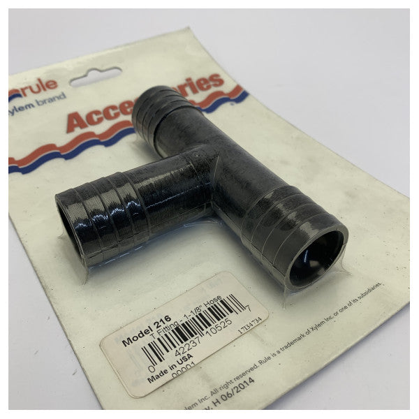 Rule 216 1-1/8inch - 29mm Marine Hose T-Connector