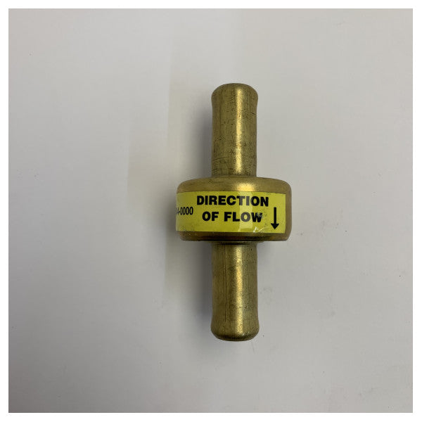 Jabsco 34344-00 Messing-Rückschlagventil - 1/2-Zoll-Schlauchanschluss
