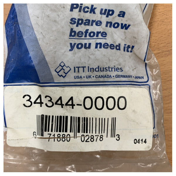 صمام عدم الرجوع النحاسي Jabsco 34344-00 - مدخل خرطوم 1/2 بوصة