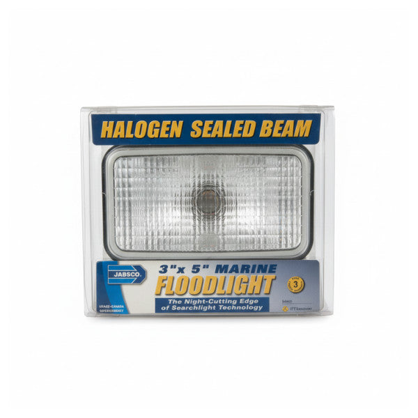 Jabsco 45900-1000 Marine Searchlight 5-Inch 12V Halogen Floodlight - New