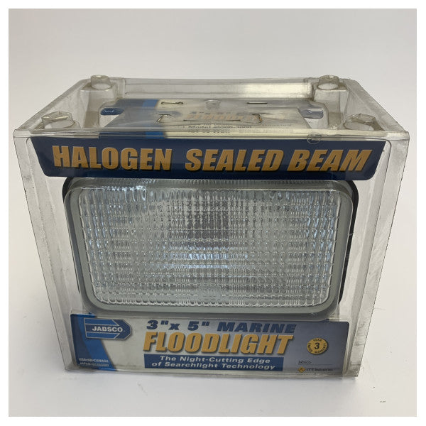 Jabsco 45900-1000 Marine Searchlight 5-Inch 12V Halogen Floodlight - New