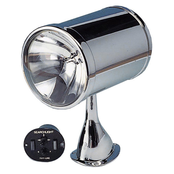 Jabsco 62040-4006 Marine Spotlight - 7-Inch Chrome Fixed Mount Searchlight - 24V