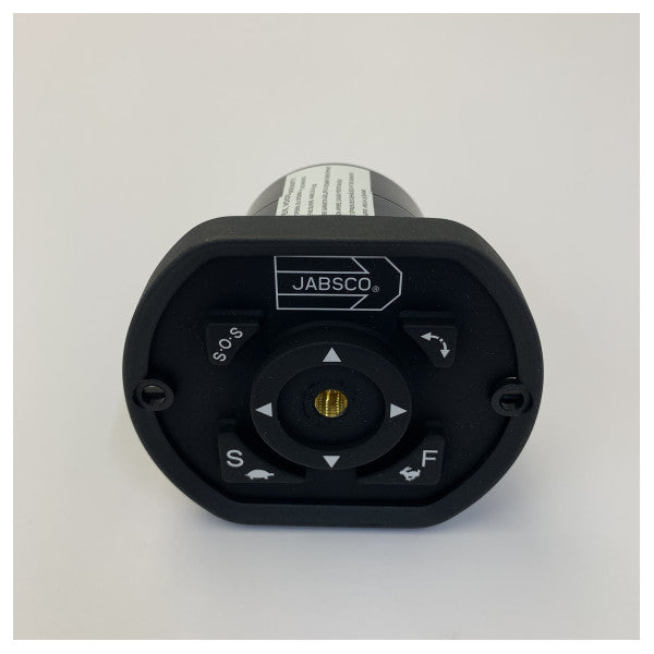 Jabsco Marine Spotlight 6\" Krom 12/24V Spot-Flom Overflatemontering - 63022-0012