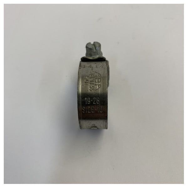 ABA 19x28mm slangklämma 304 rostfritt stål marin kvalitet - 64400028S