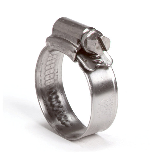 ABA 304 Stainless Steel Hose Clamp 132-165mm - Grad Marittimu Ħardwer Yacht