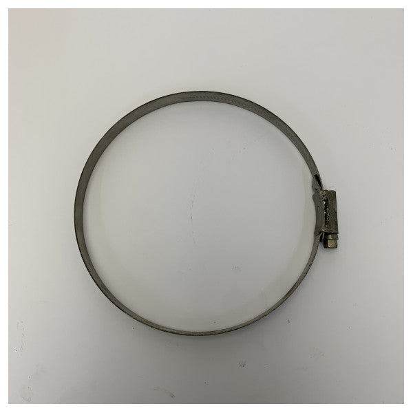 ABA 304 Stainless Steel Hose Clamp 132-165mm - Grad Marittimu Ħardwer Yacht