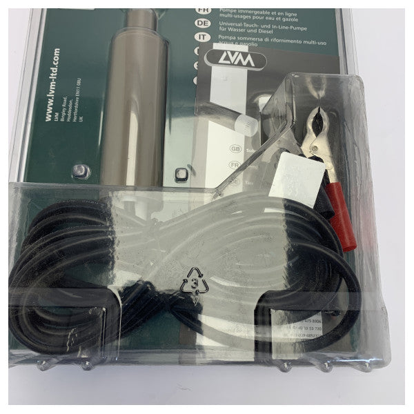 LVM Kongo 111 Undervanns Høytrykkpumpe 12V - LVM111