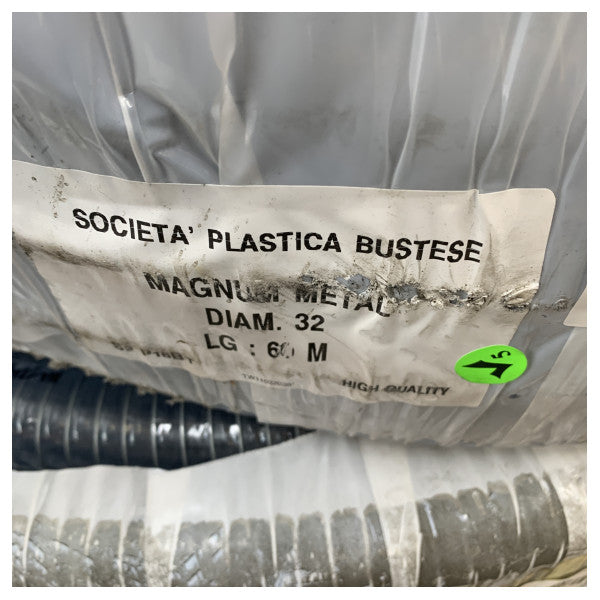 Jabsco Armorvin HNA 32mm Marine Hose - Reinforced Suction & Delivery Hose - 60m Roll