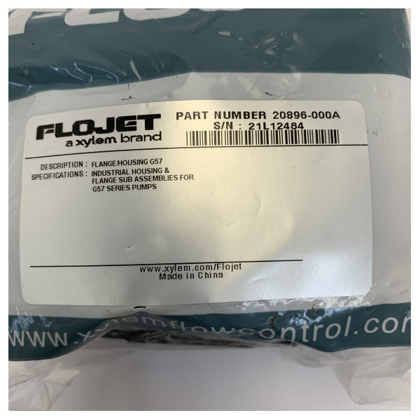 Flojet 20896-000A Erstatningspumpehovedhus