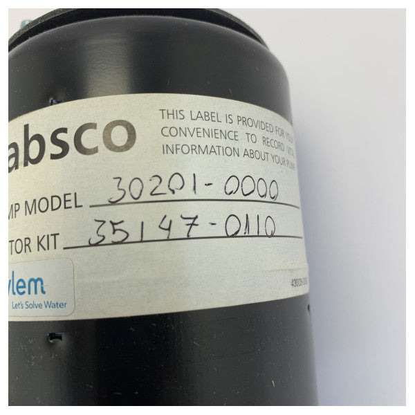 Jabsco 30201-0000 Marine Pump Motor Kit 12V til PAR 37215