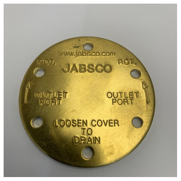 Jabsco 9566 Messing Pumpe Dræks dæksel - 0190956600