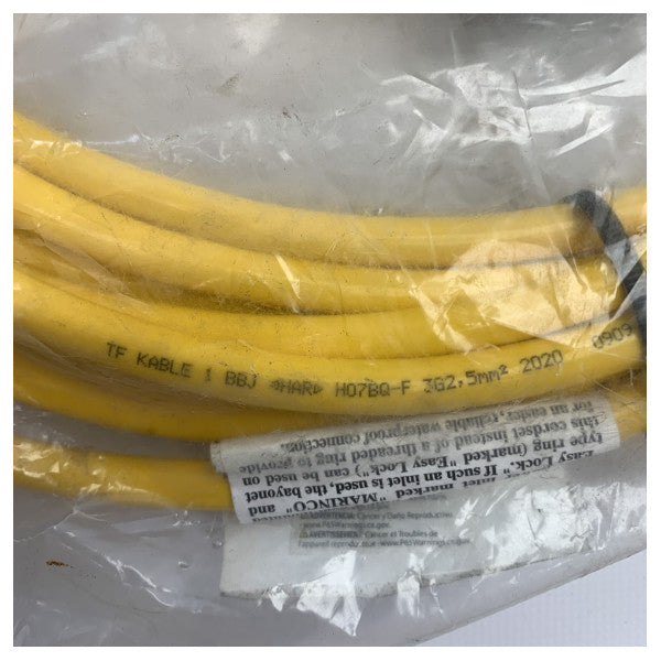 Marinco 10MSPPXP 10M 16A 230V kıyı güç kablosu kiti