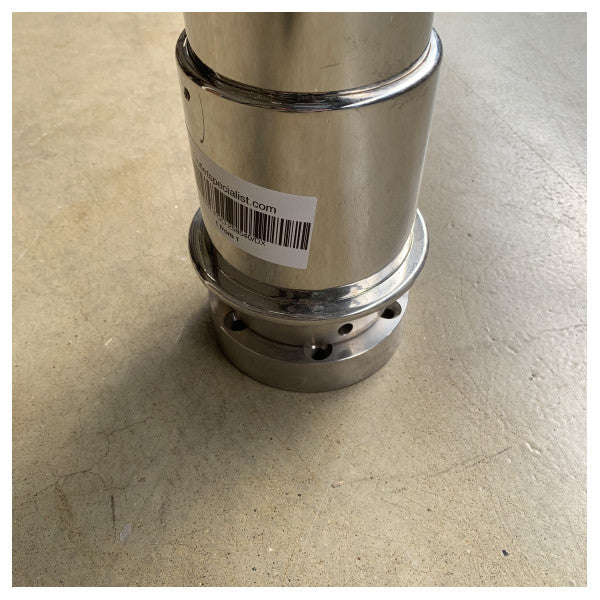 جراب دافئ من الفولاذ المقاوم للصدأ لمروحة بحرية حماية عمود بطول 33 متر