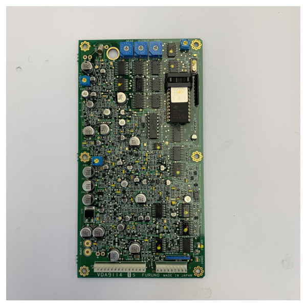 Furuno VDA-9114 videoforsterker-PCB for FR-2110 FR-2120 X-bånd radar - New Old Stock