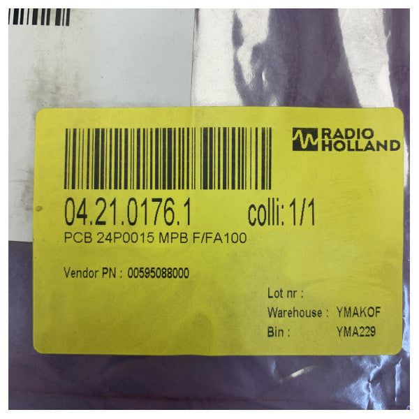 Furuno FA-100 AIS Ana Kart PCB 24P0015 MPB Deniz Elektroniği