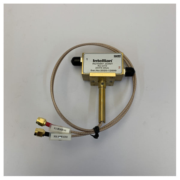 Intellian VSAT Coaxial Rotary Joint v60 v60G (E-Type) V1-6005 Eletrónica Marítima