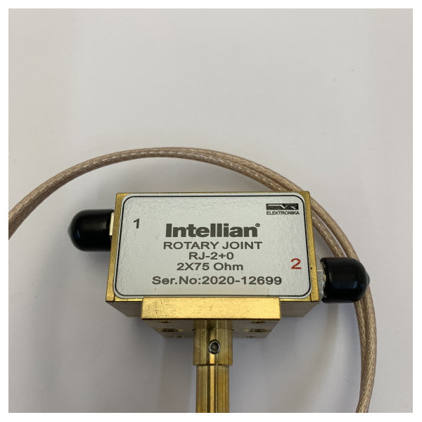 Intellian VSAT Coaxial Rotary Joint v60 v60G (E-Type) V1-6005 Eletrónica Marítima