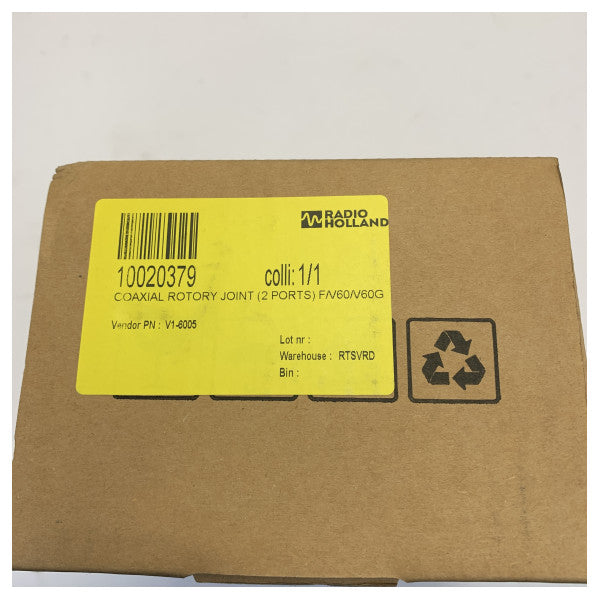 Intellian VSAT Coaxial Rotary Joint v60 v60G (E-Type) V1-6005 Eletrónica Marítima
