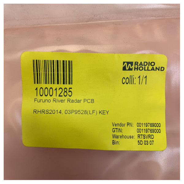 Furuno RHRS2014 River Radar Anahtar PCB 03P9528(LF) Deniz Elektroniği Kartı