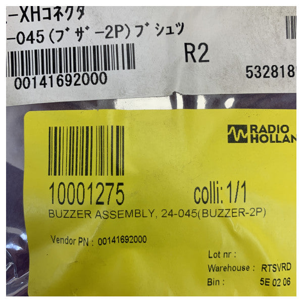 Furuno buzzer-enhed 24-045 (BUZZER-2P) marineelektronik-alarm