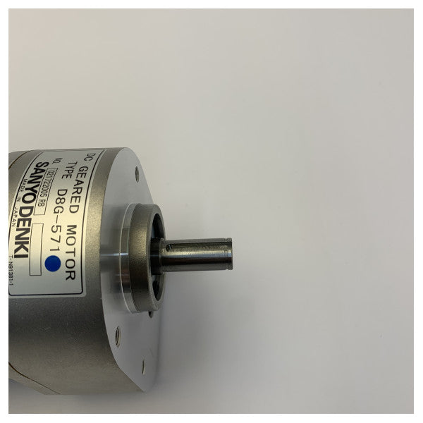 Furuno River Radar Scanner Motor 00111086000 - 03-2296 RHRS2014/2024 Sanyo Denki DC Geared Motor 48RPM