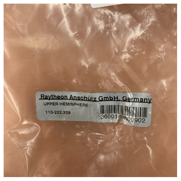 Raytheon Anschutz Standard 20 žiroskop kompas gornja hemisfera 110-222.X09