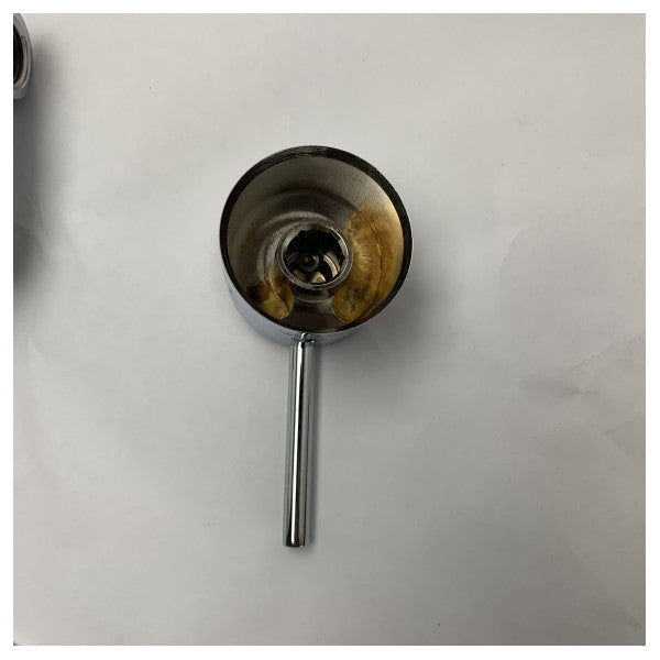 Zucchetti Marine シャワー混合栓セット with SPIN ZX300P クローム