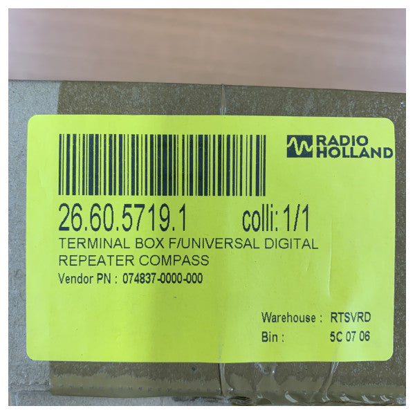 Marine koblingsboks tilkoblingsenhet type 4894-AC - 074837-0000-000