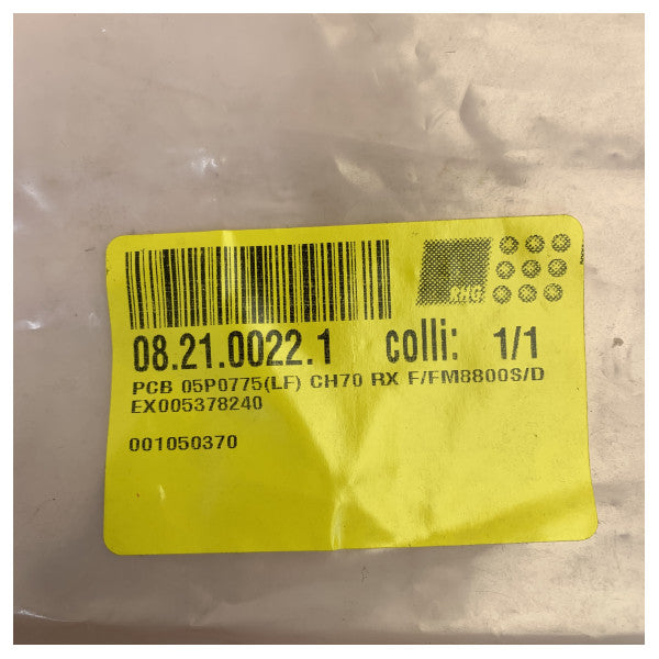 Furuno CH70-RX PCB for FM-8800S/D VHF Radio - Part 05P0775(LF) MX2