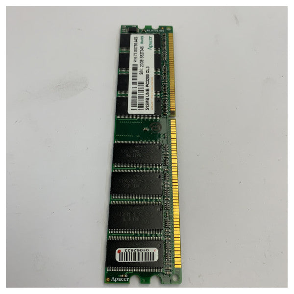 Furuno VR-3010/S VDR DDR SDRAM DIMM Kartı CPU Belleği, B4734830