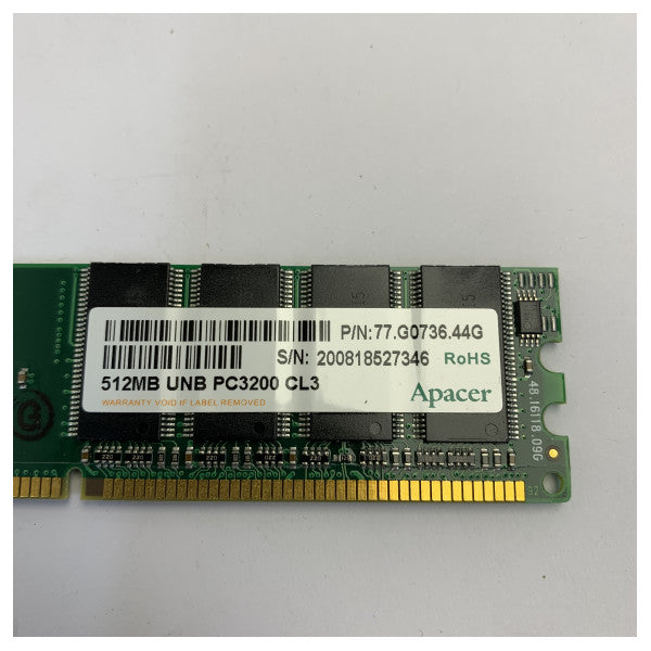 Furuno VR-3010/S VDR DDR SDRAM DIMM Kartı CPU Belleği, B4734830