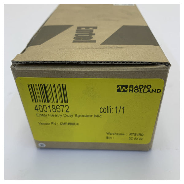 Entel CMP450/DX wytrzymały, w pełni zanurzalny mikrofonogłośnik do radiotelefonów morskich serii DX