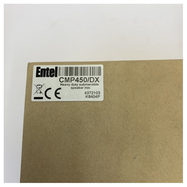 Entel CMP450/DX wytrzymały, w pełni zanurzalny mikrofonogłośnik do radiotelefonów morskich serii DX