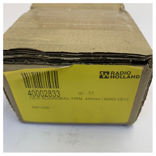 Rittal DK 5501420 Slide Rail 1U 80kg D375mm 19-inch