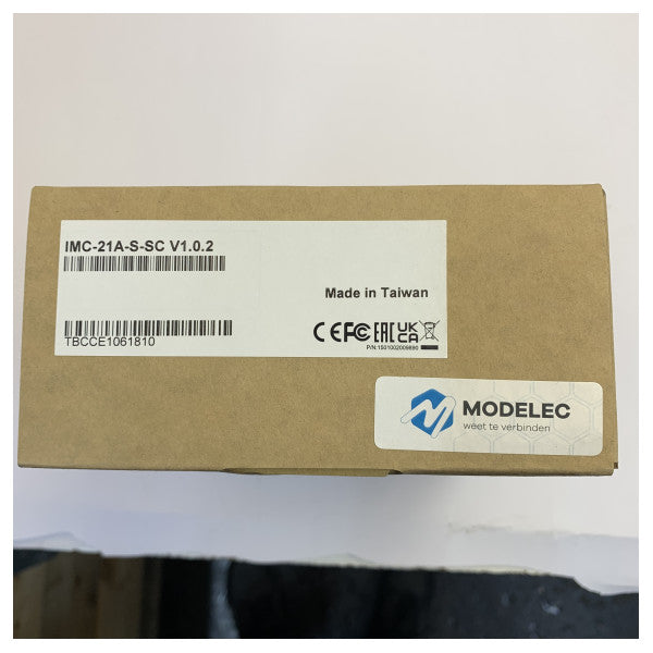 Moxa IMC-21A-S-SC industrijski Ethernet-na-optiku media pretvarač 10/100BaseT(X) na 100BaseFX