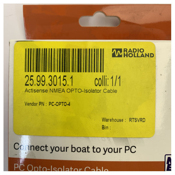 Actisense PC-OPTO-4 NMEA 0183 na PC opto-izolacijski kabel | DB9 na goli vodič