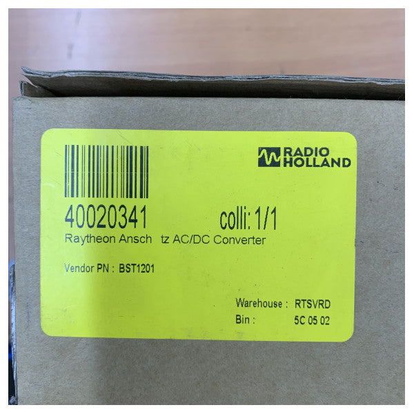 Raytheon Anschutz 1201 Convertitore AC/DC PT577 | 90-265VAC a 24VDC 250W Alimentazione Marine