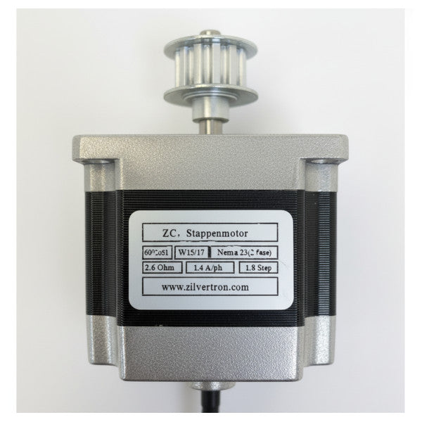 Travelvision TVRO Q7 stepmotor med remskive - E5000905